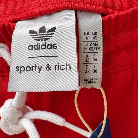 Adidas x Sporty & Rich Track Pants NWT Size XS - Picture 9 of 10